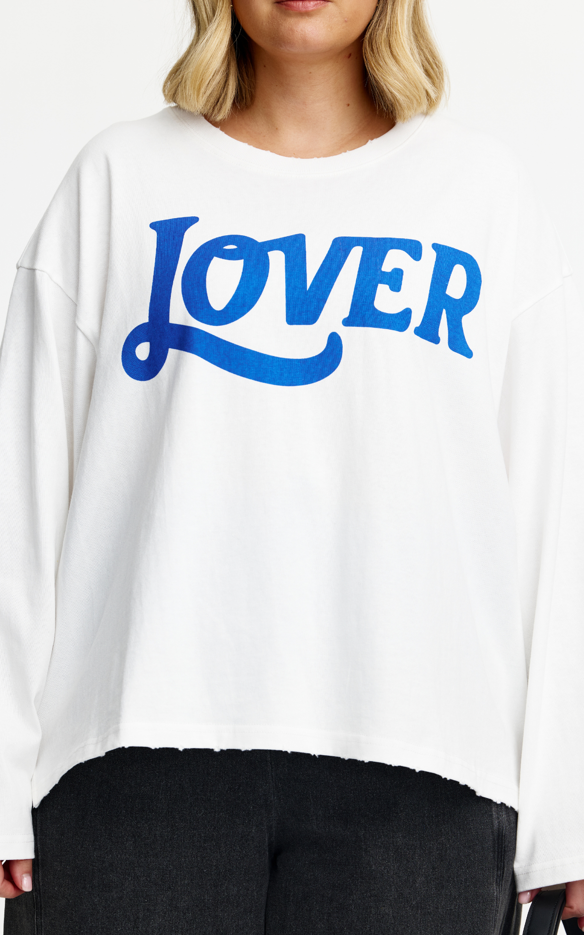 Lover Tee - Electric Blue