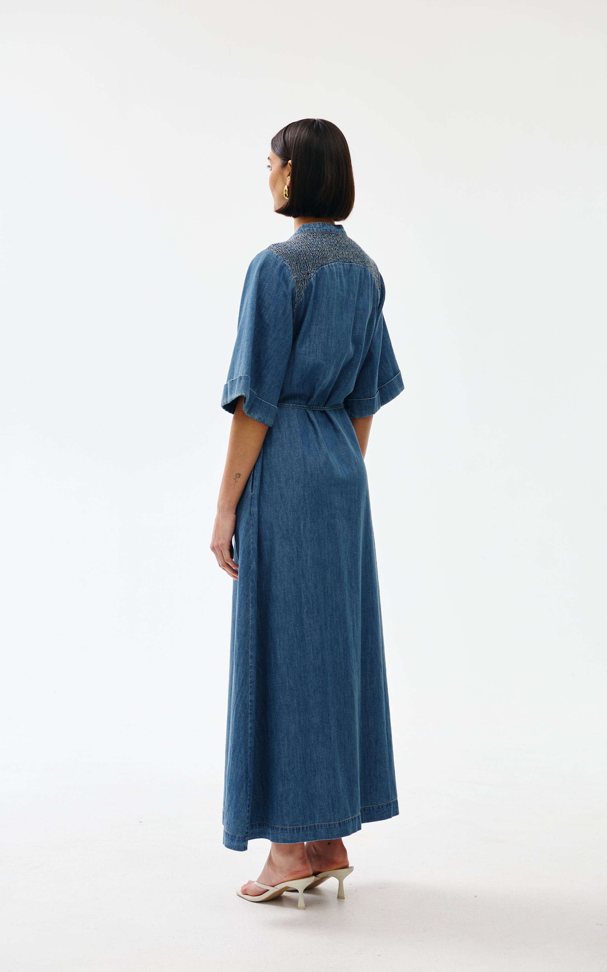 Gigi Dress - Denim