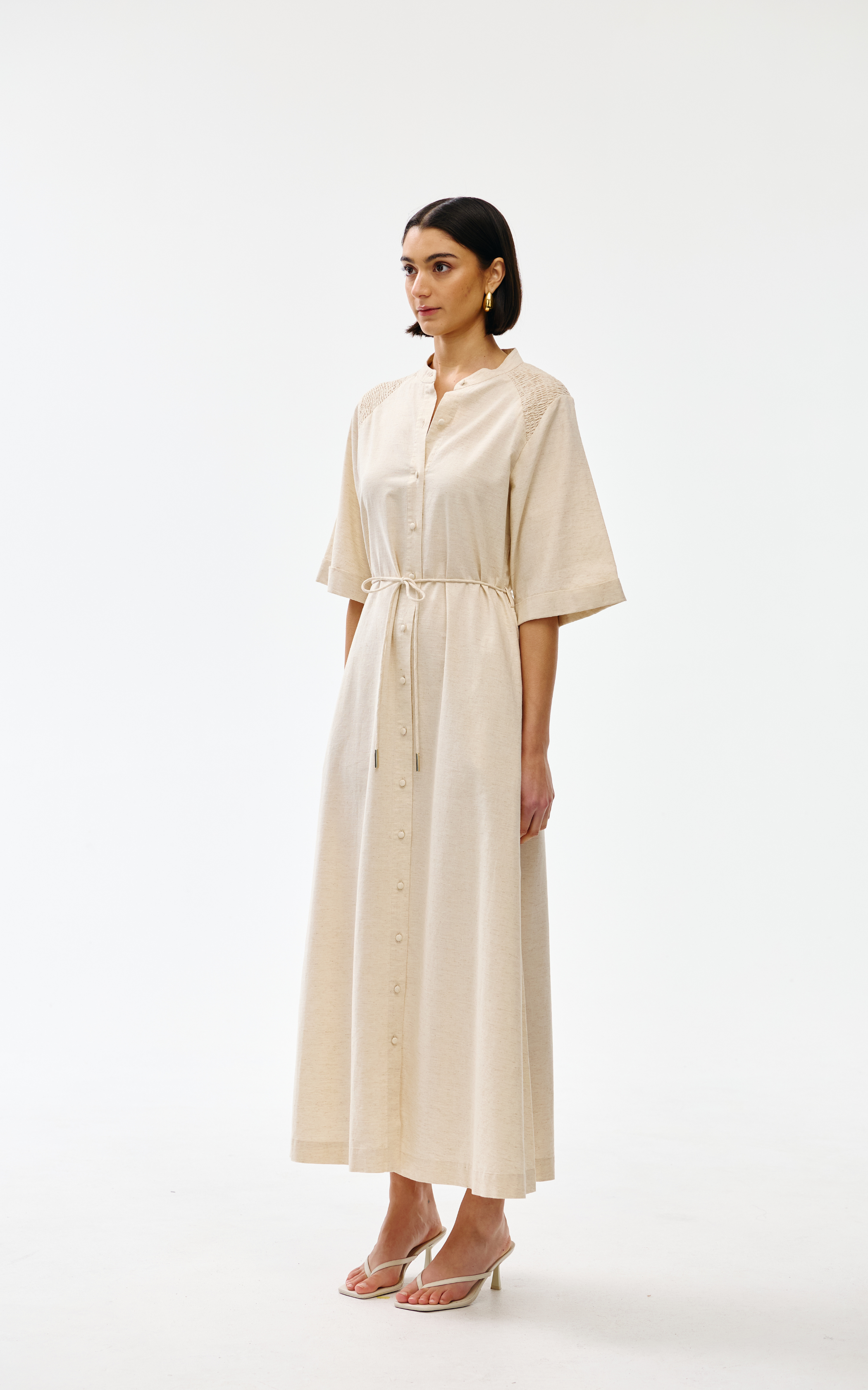 Gigi Dress - Stone
