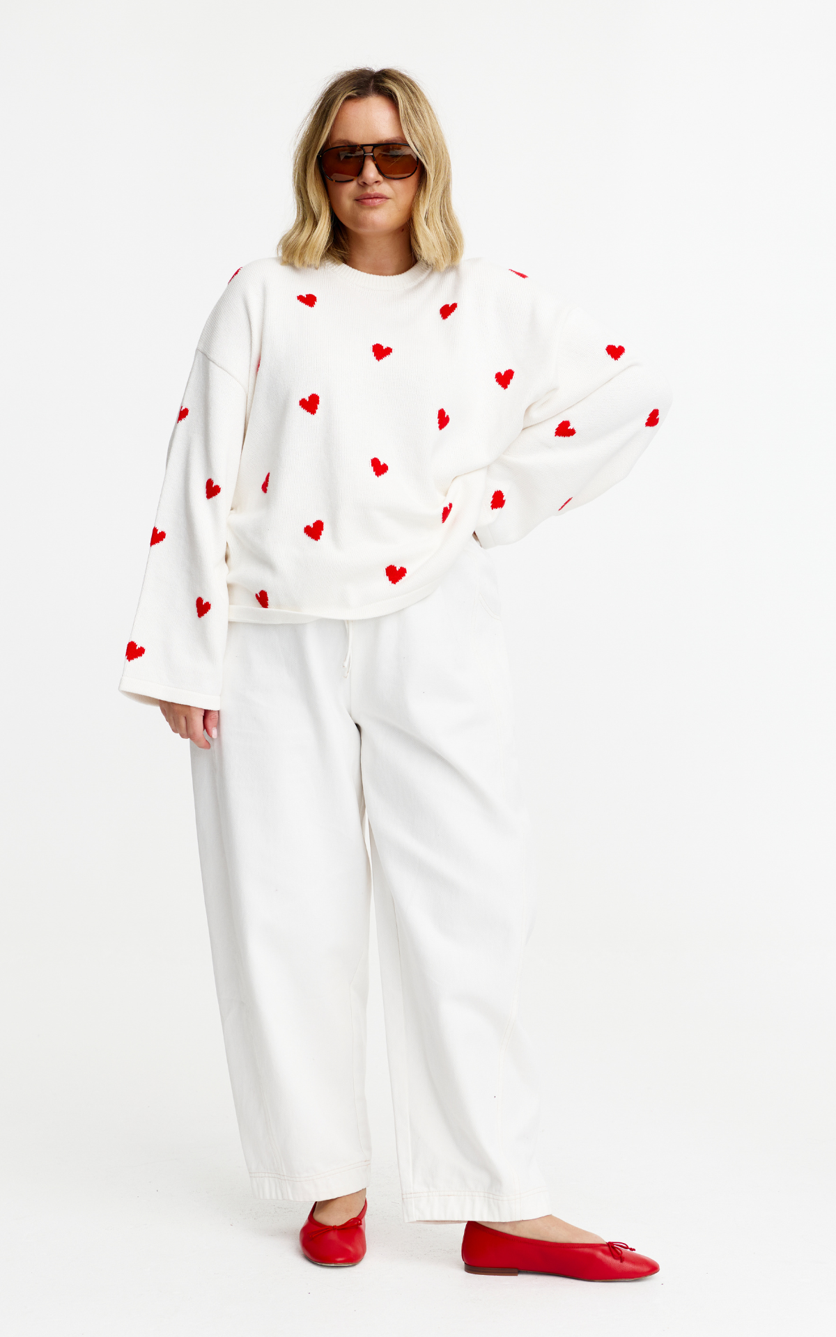 Flora Knit - Ivory