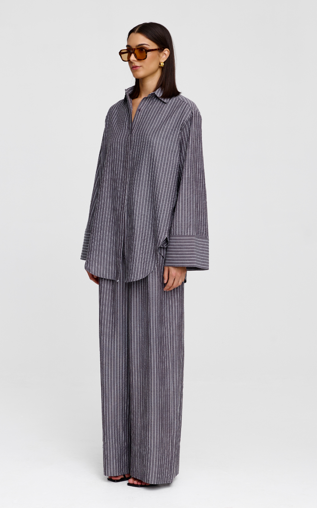 Elodie Shirt - Charcoal