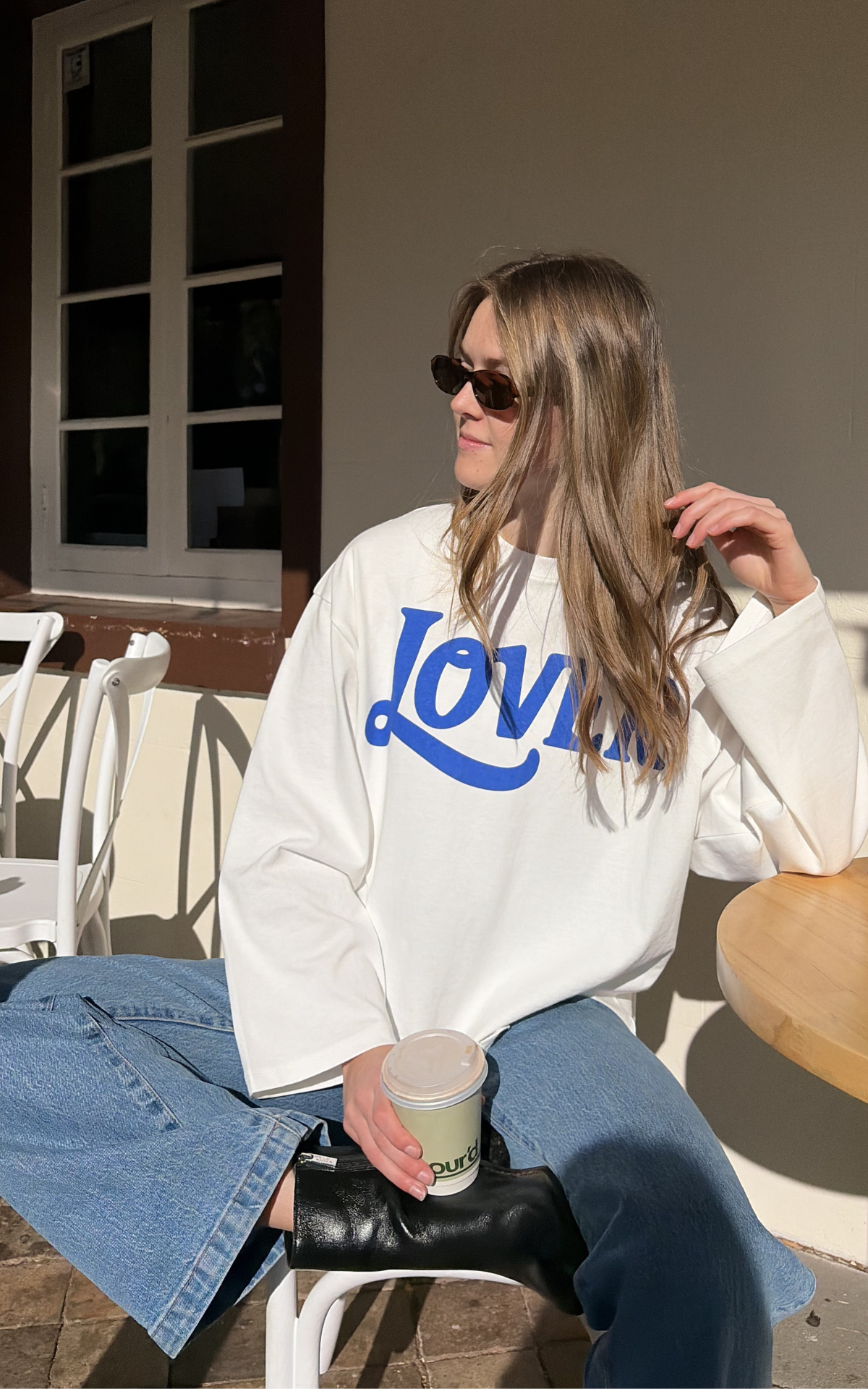 Lover Tee - Electric Blue