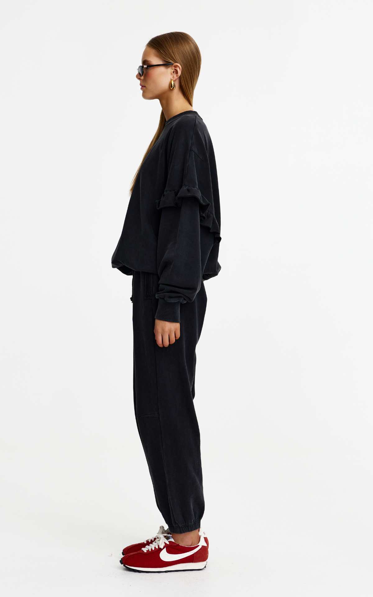 Tully Ruffle Sweatshirt