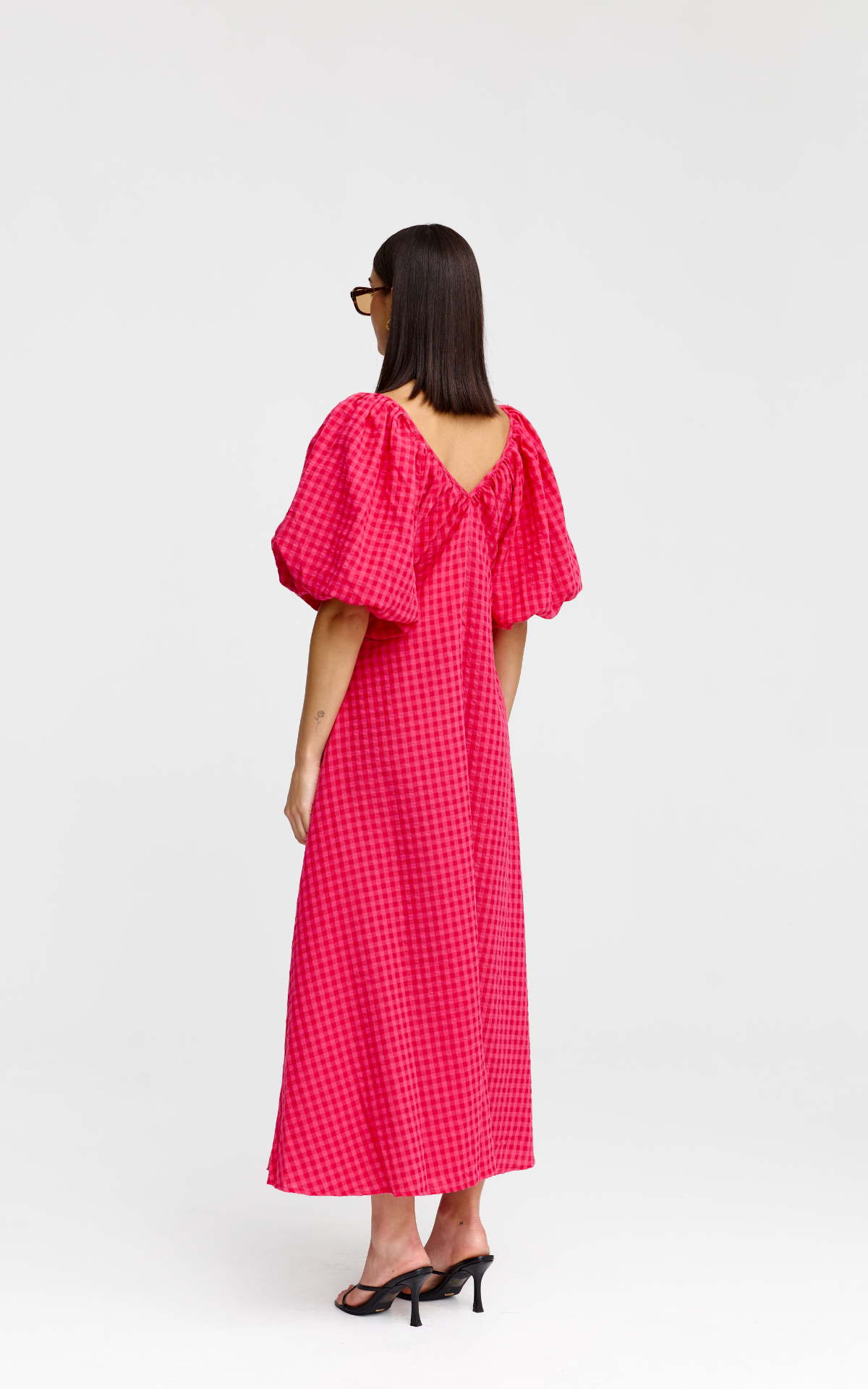 Mimi dress Rosas gingham