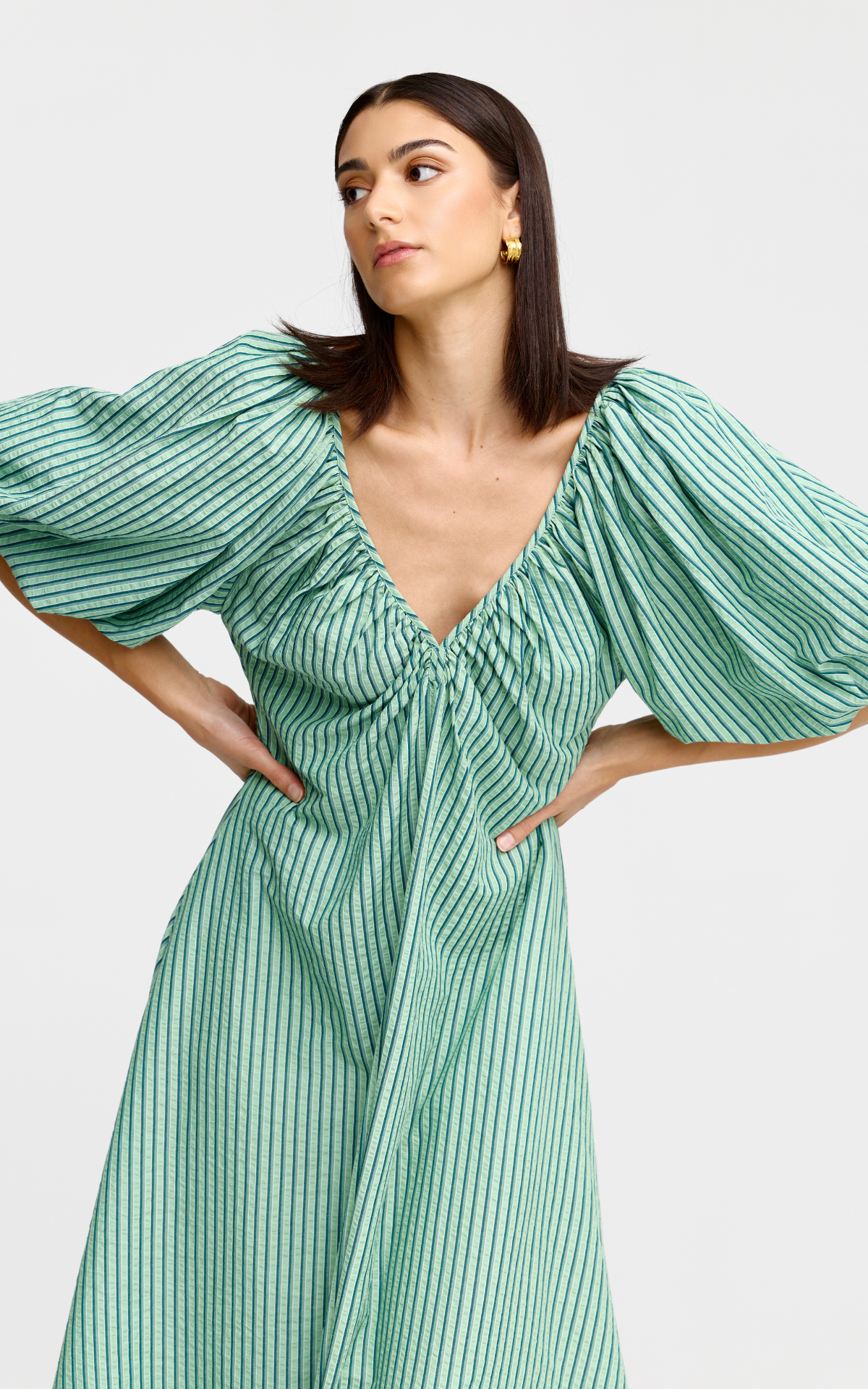 Mimi Dress - Verde