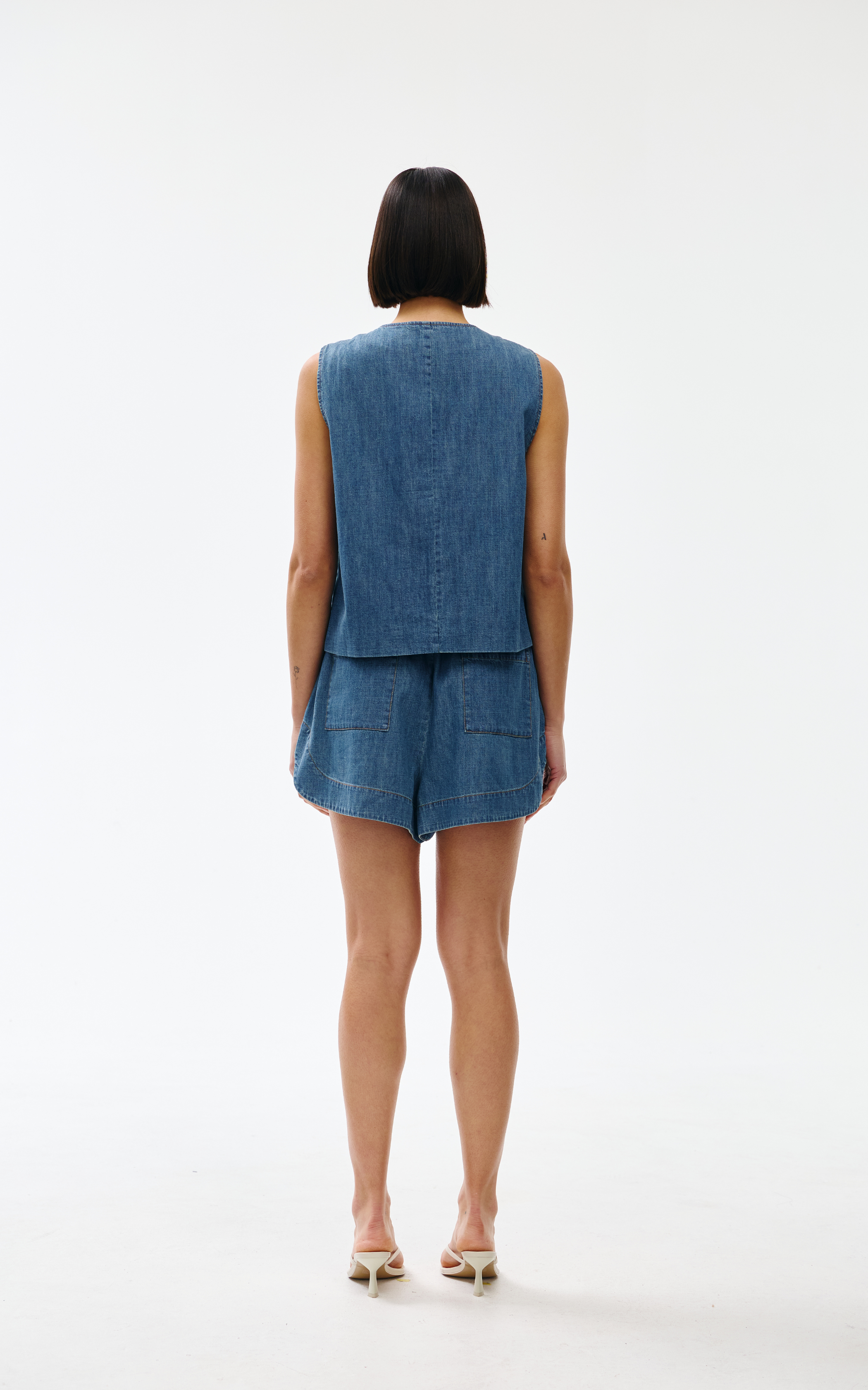Camille Vest - Denim