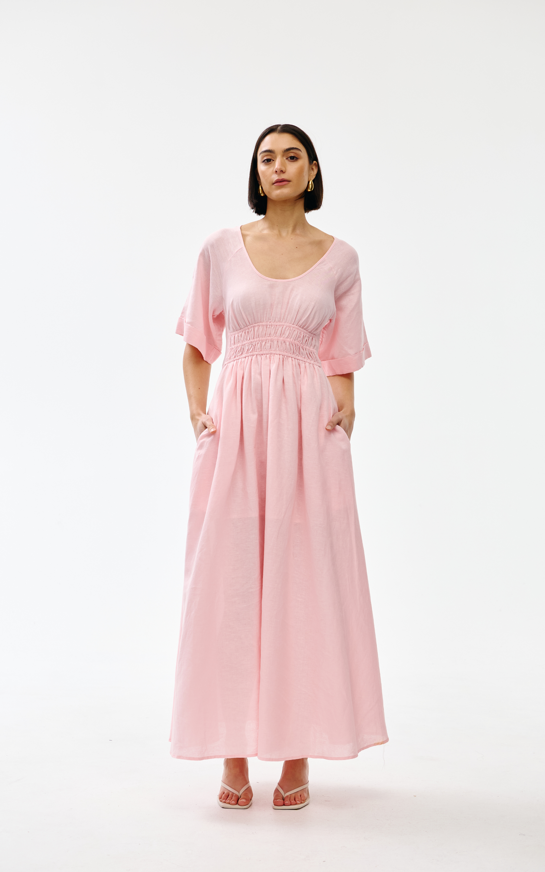 Poet Dress - Blush
