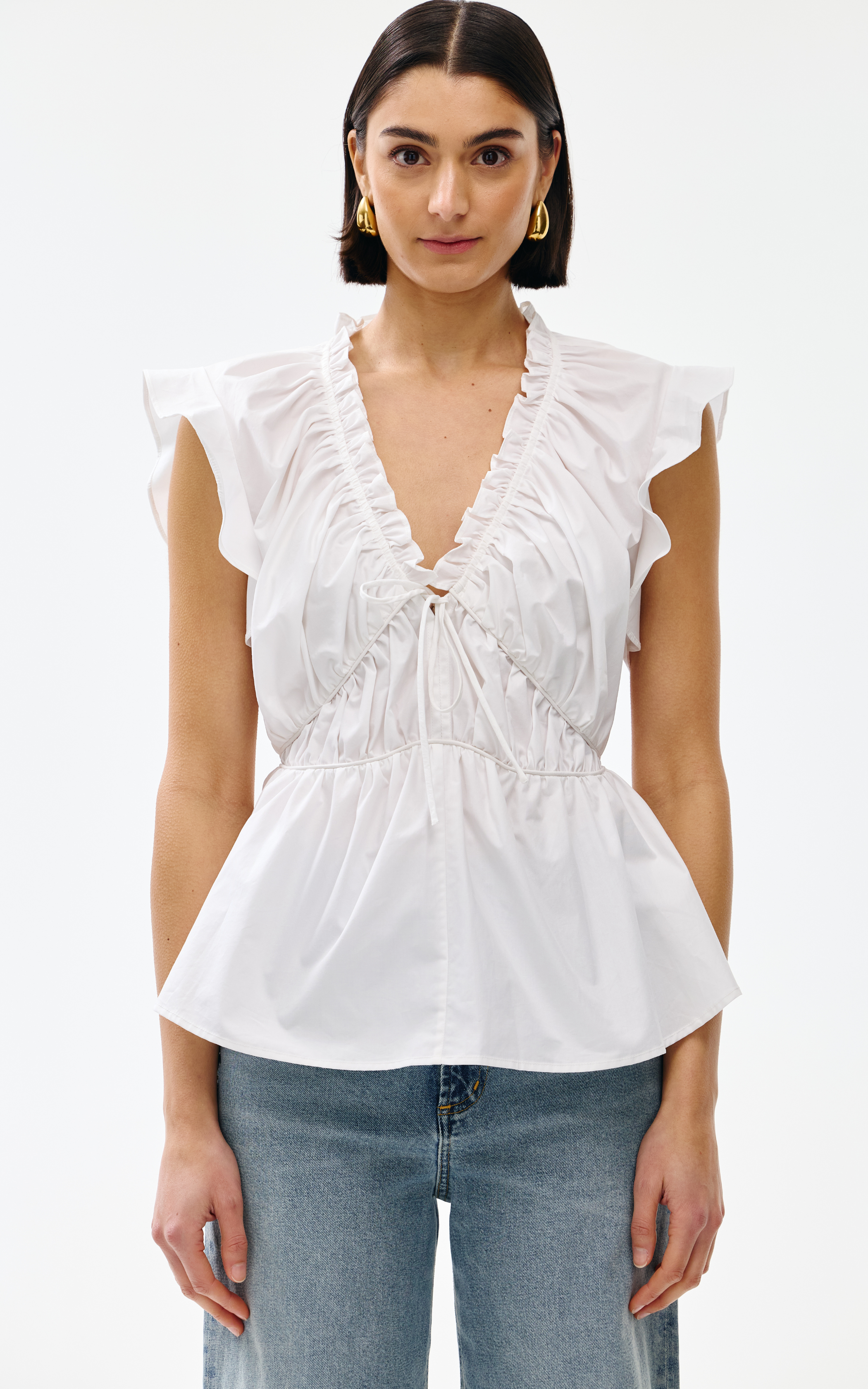 Bobbie Top - Ivory