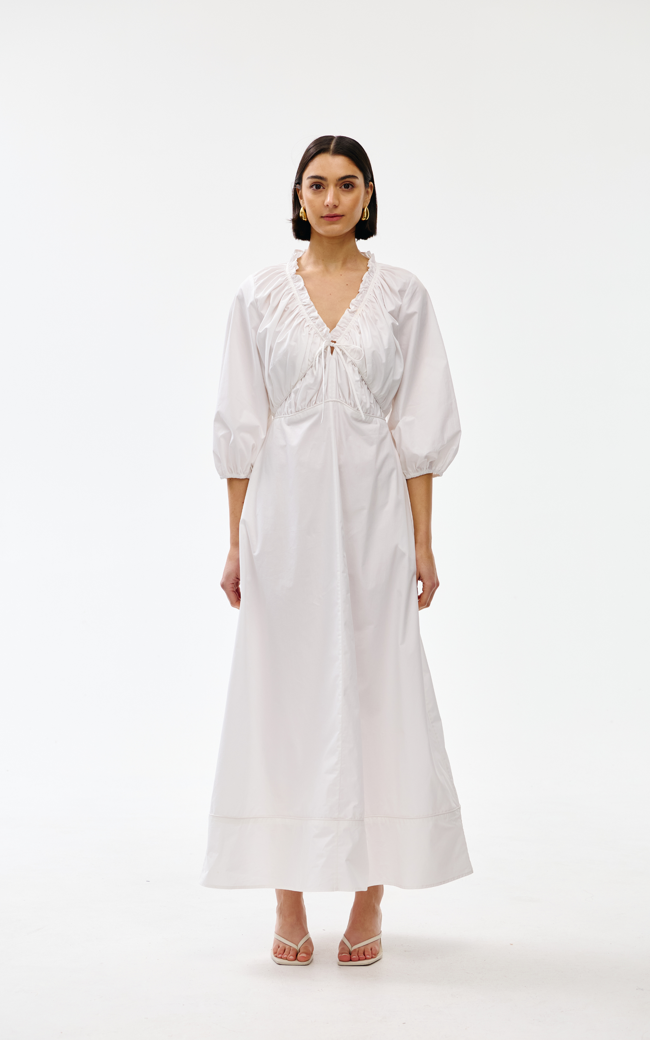 Pia Maxi Dress - Ivory