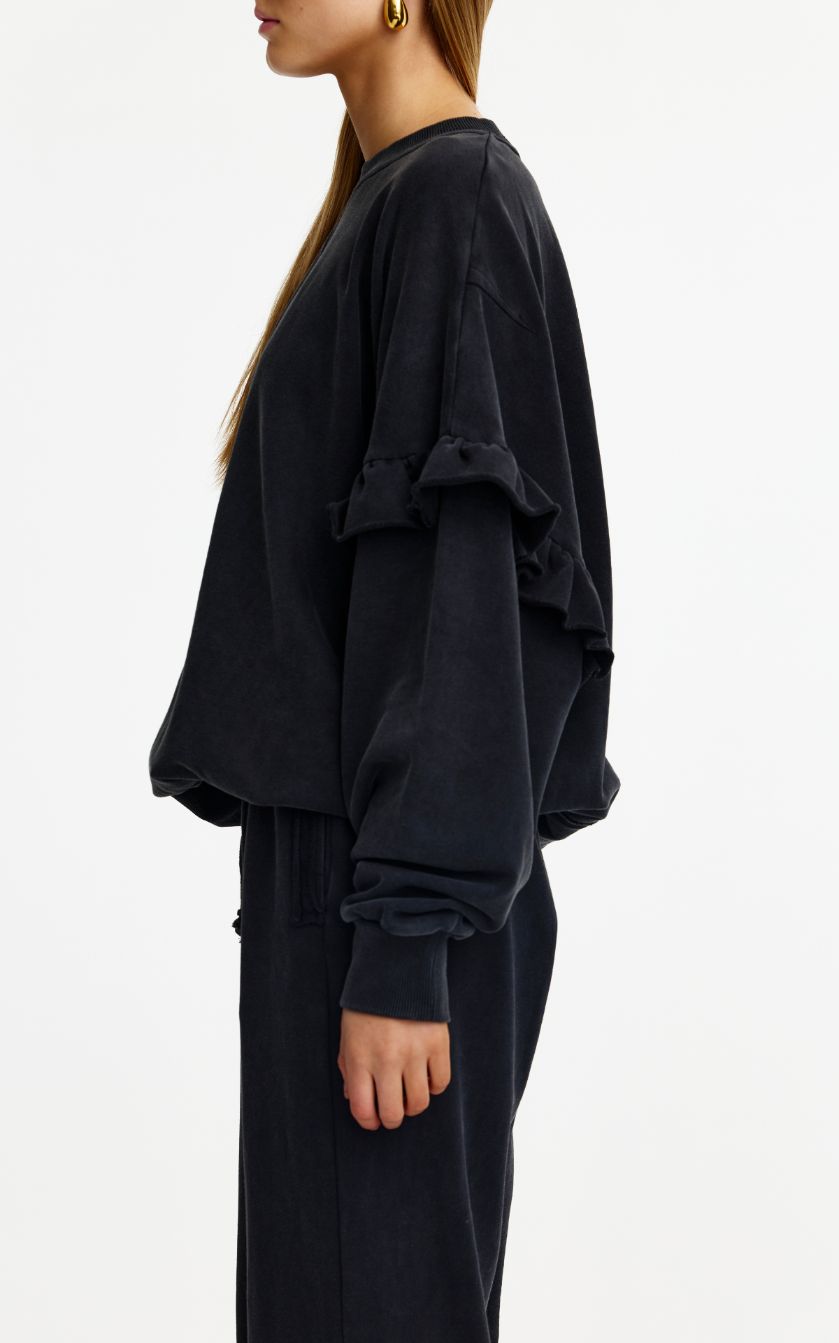 Tully Ruffle Sweatshirt