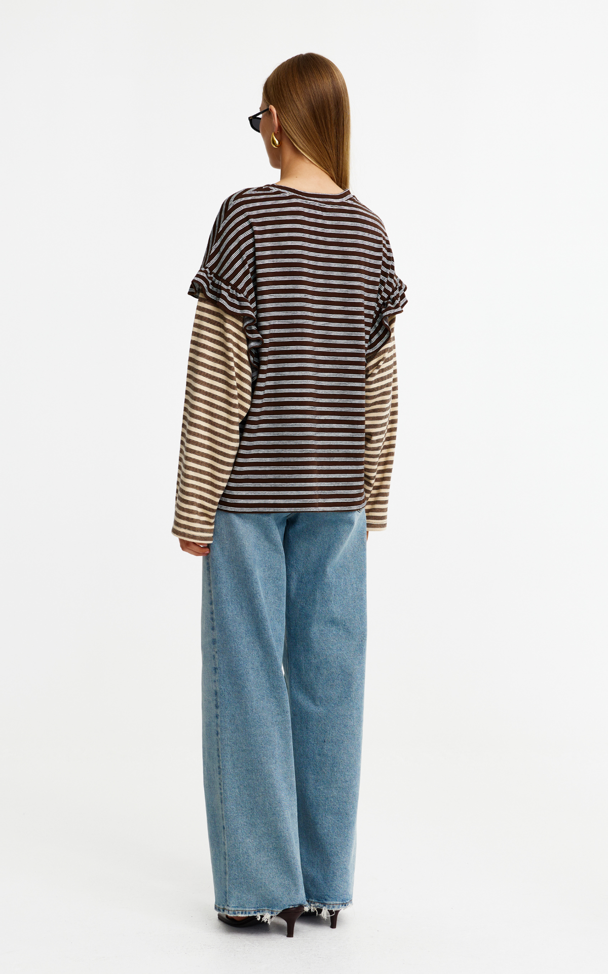 James LS Tee - Brown
