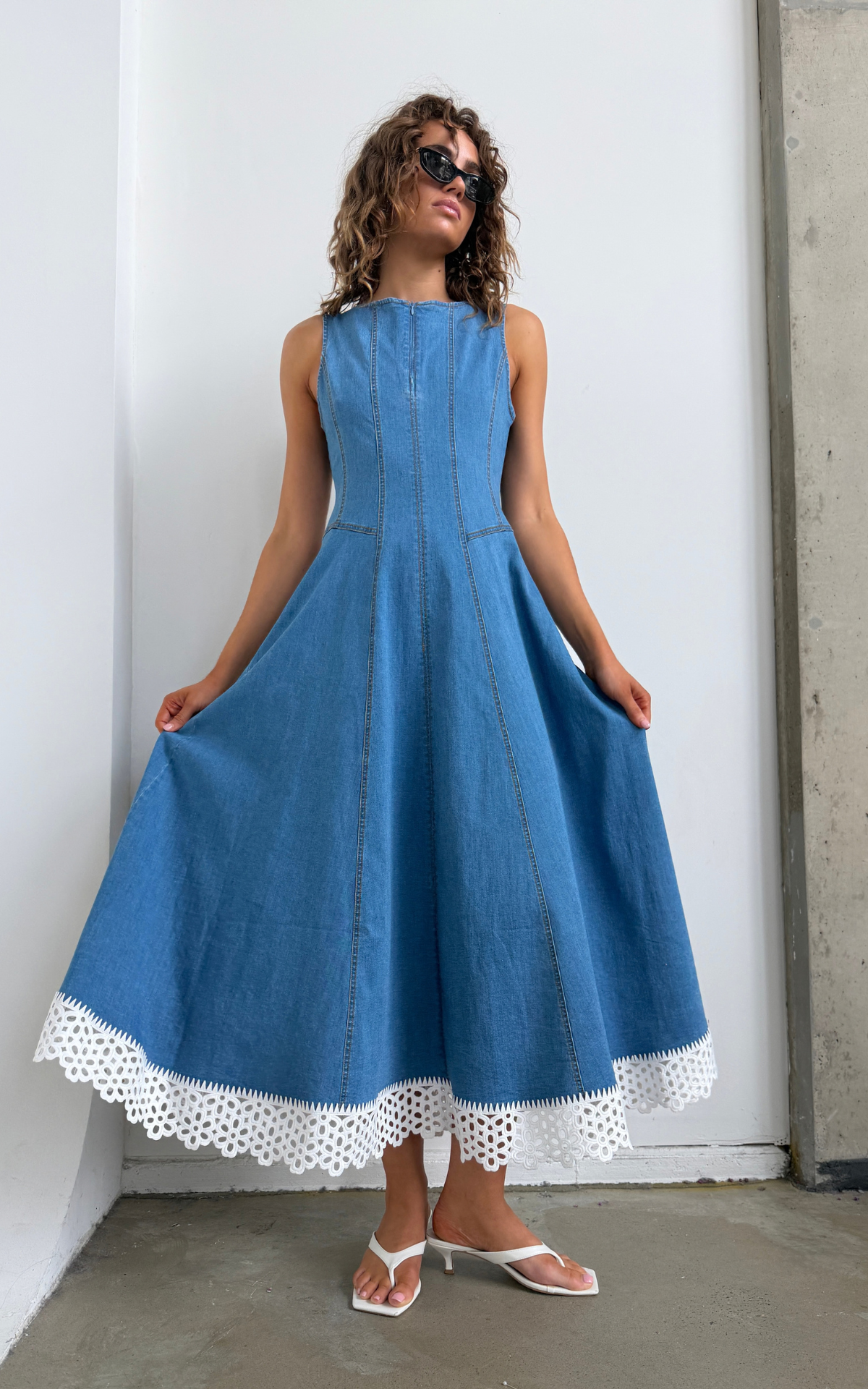 Indie Dress - Vintage Denim