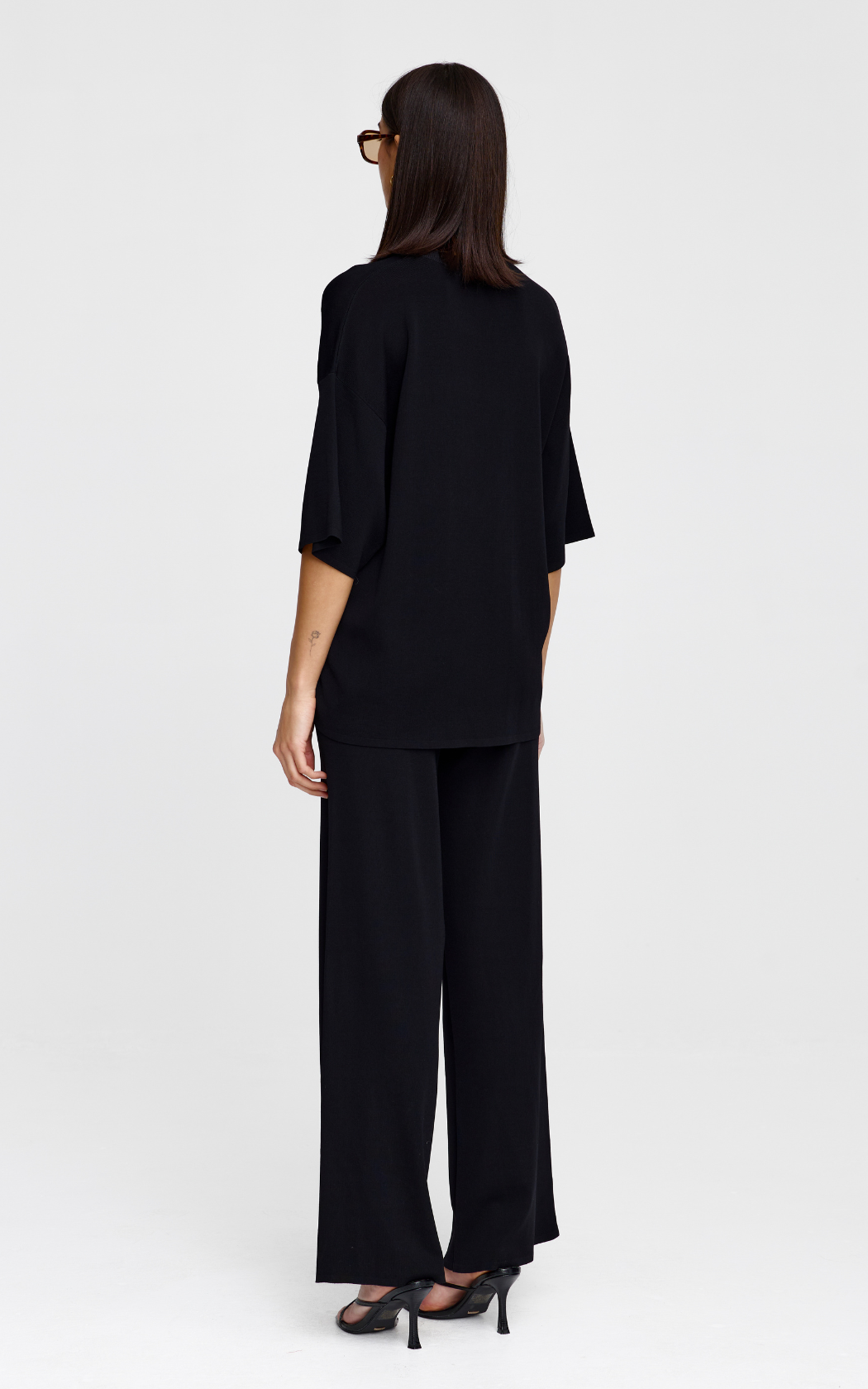 Camden Knit Tee - Black