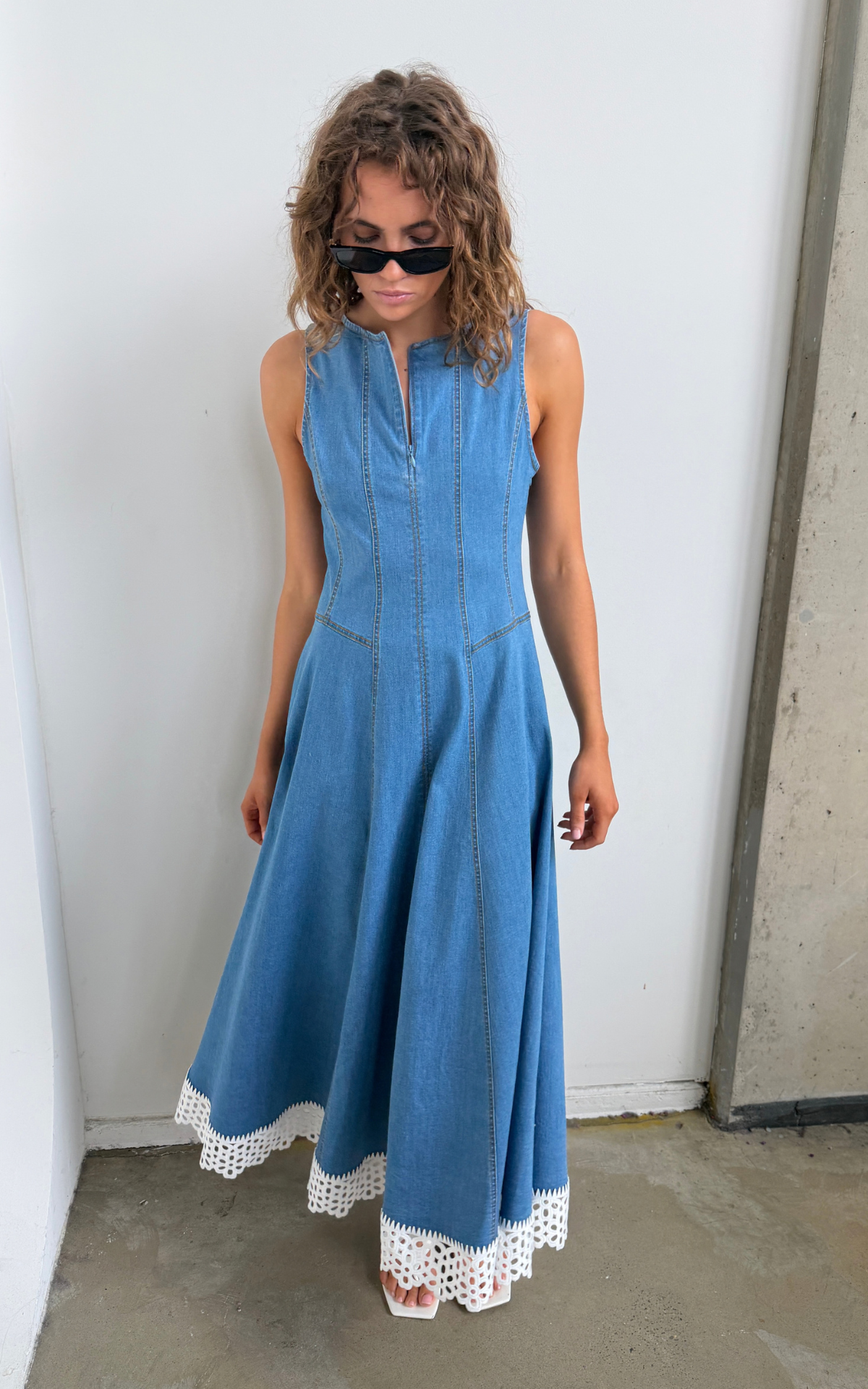 Indie Dress - Vintage Denim