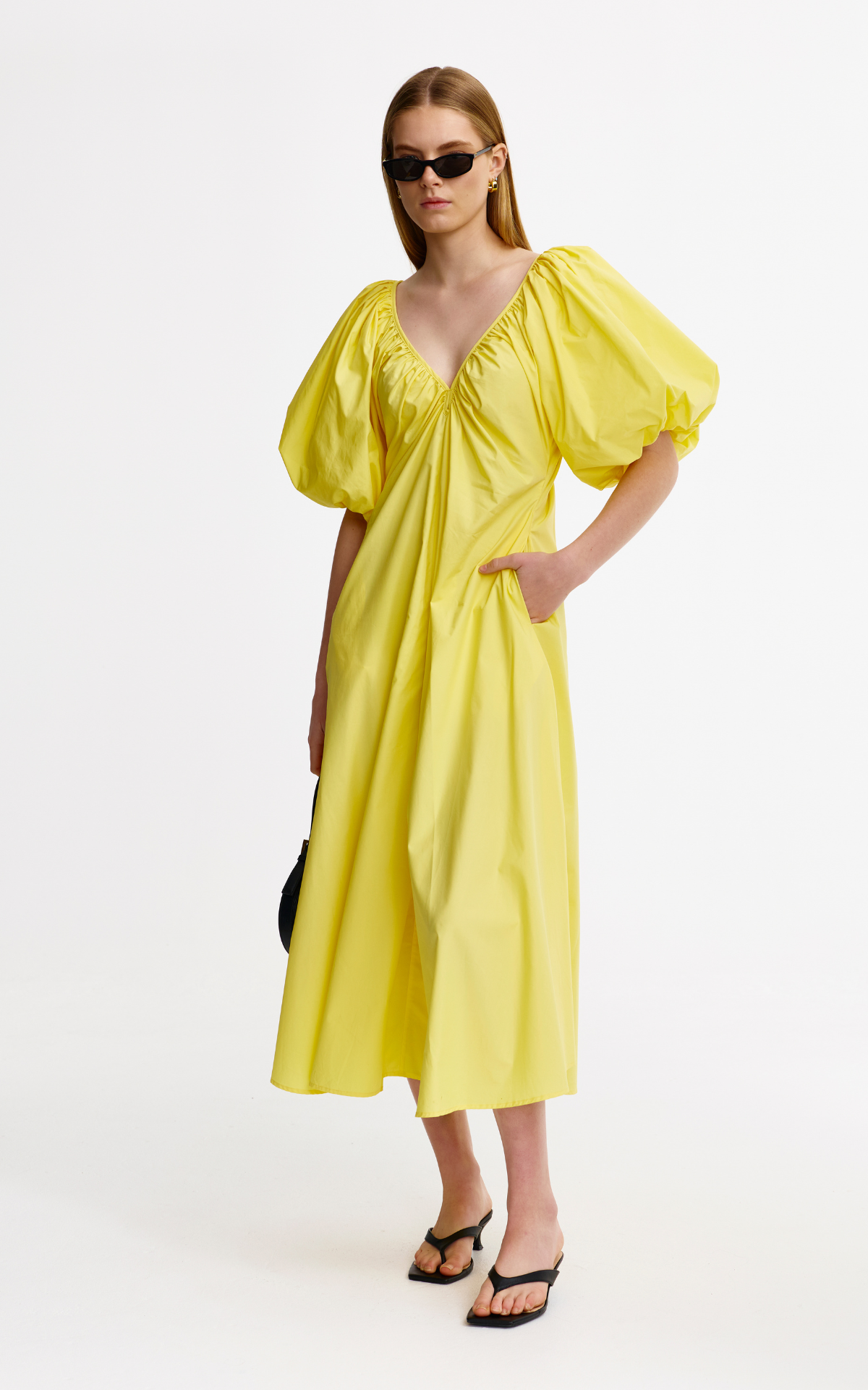 Mimi Dress - Lemon
