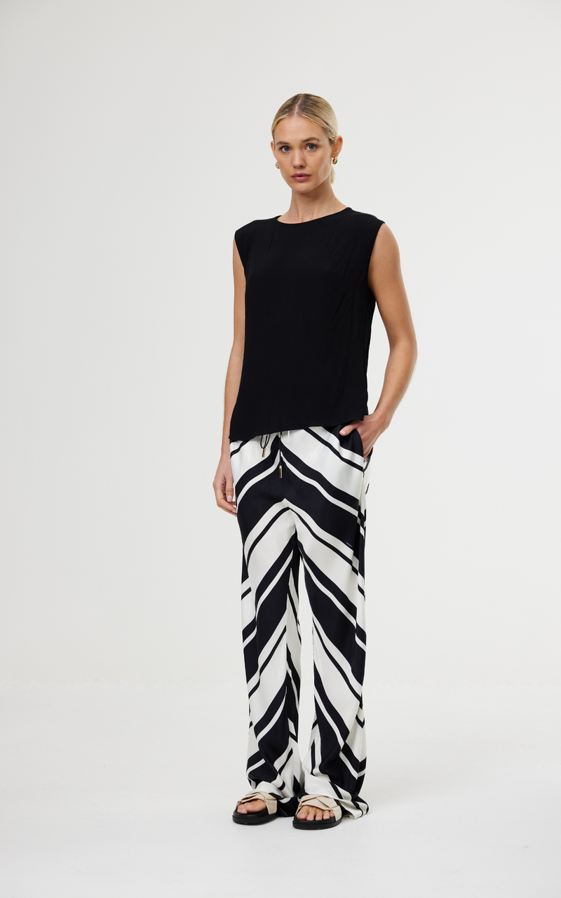 Luisa Pant - Classic Chevron