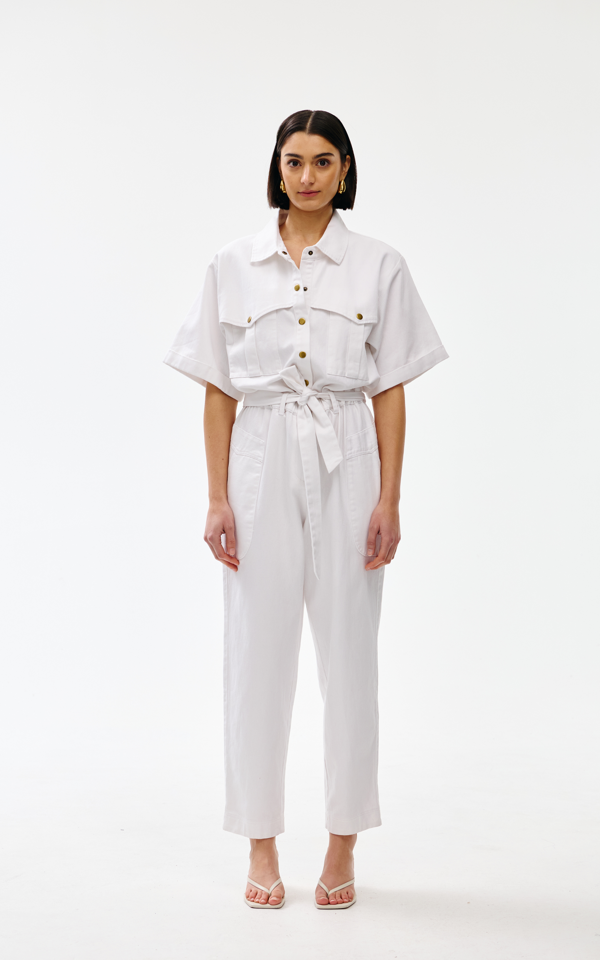 Bailey Jumpsuit - White