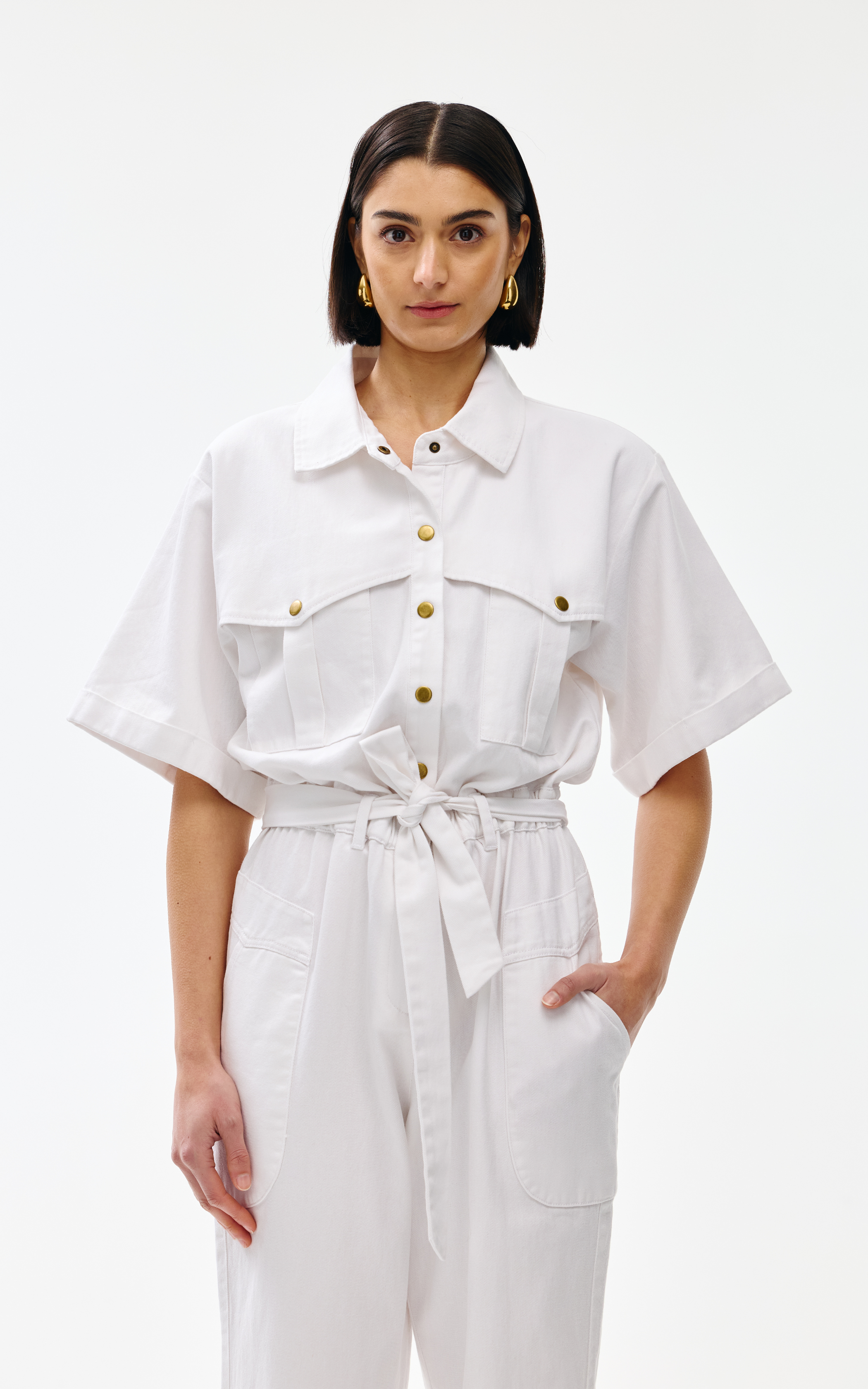 Bailey Jumpsuit - White