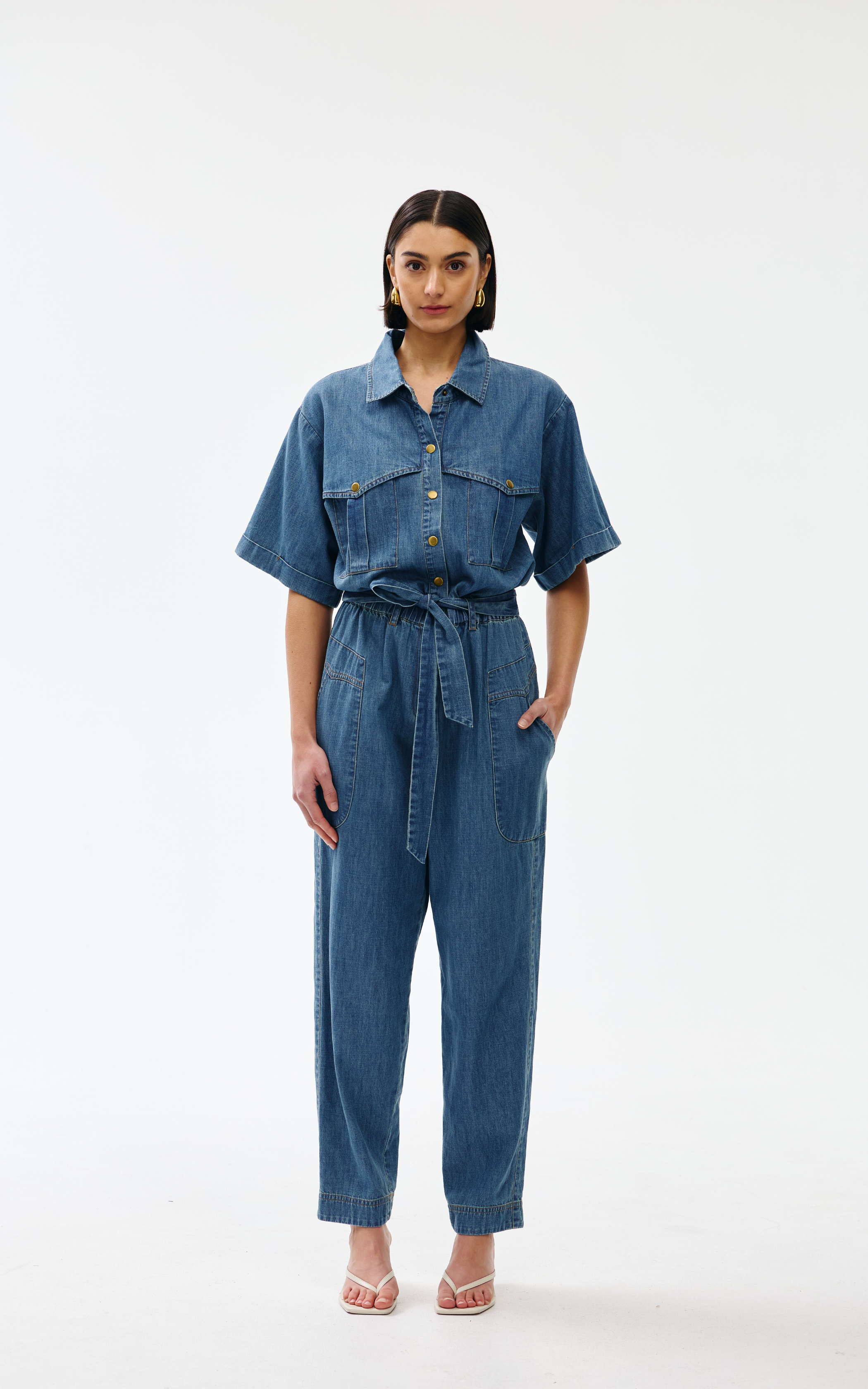 Bailey Jumpsuit - Denim