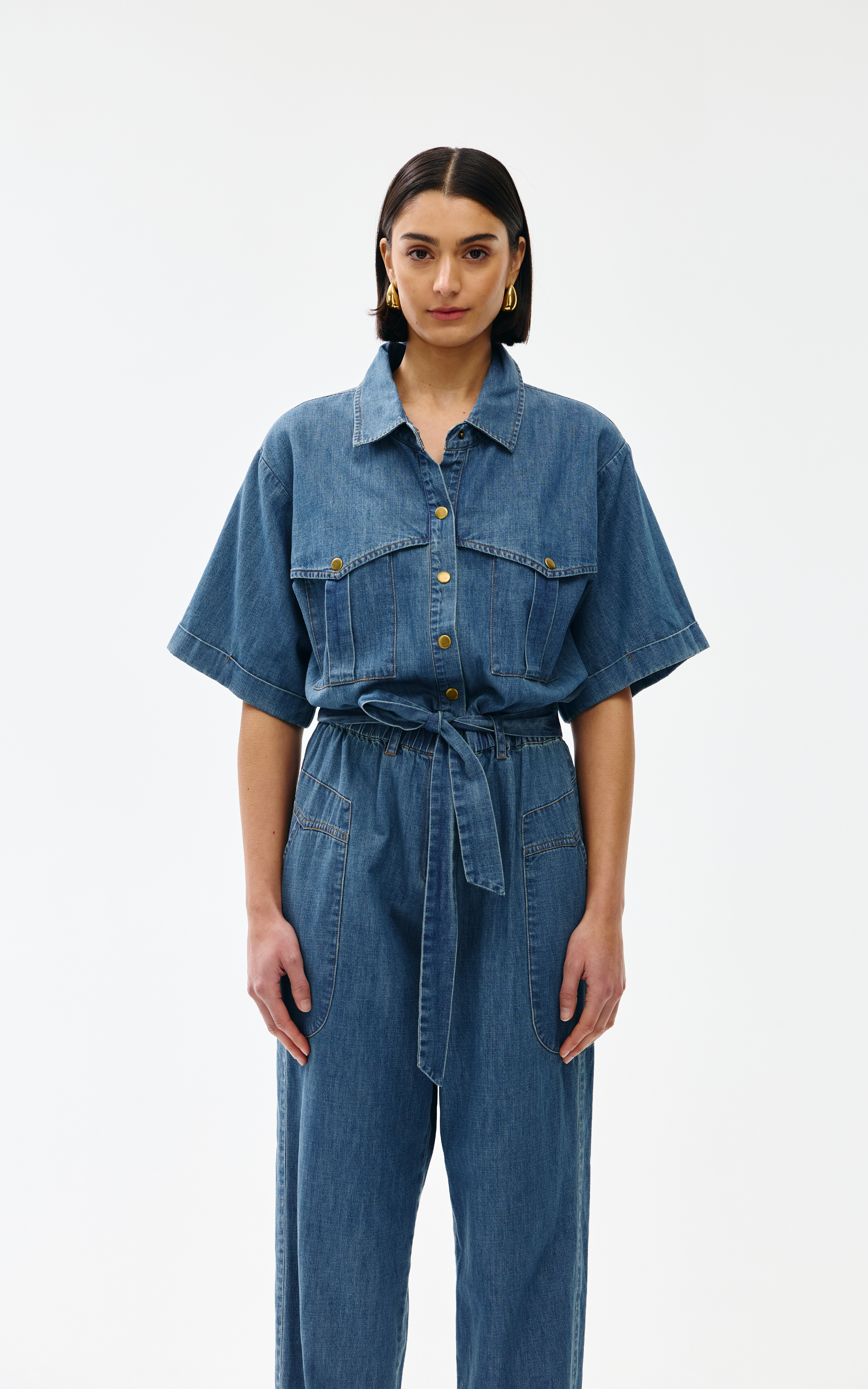 Bailey Jumpsuit - Denim