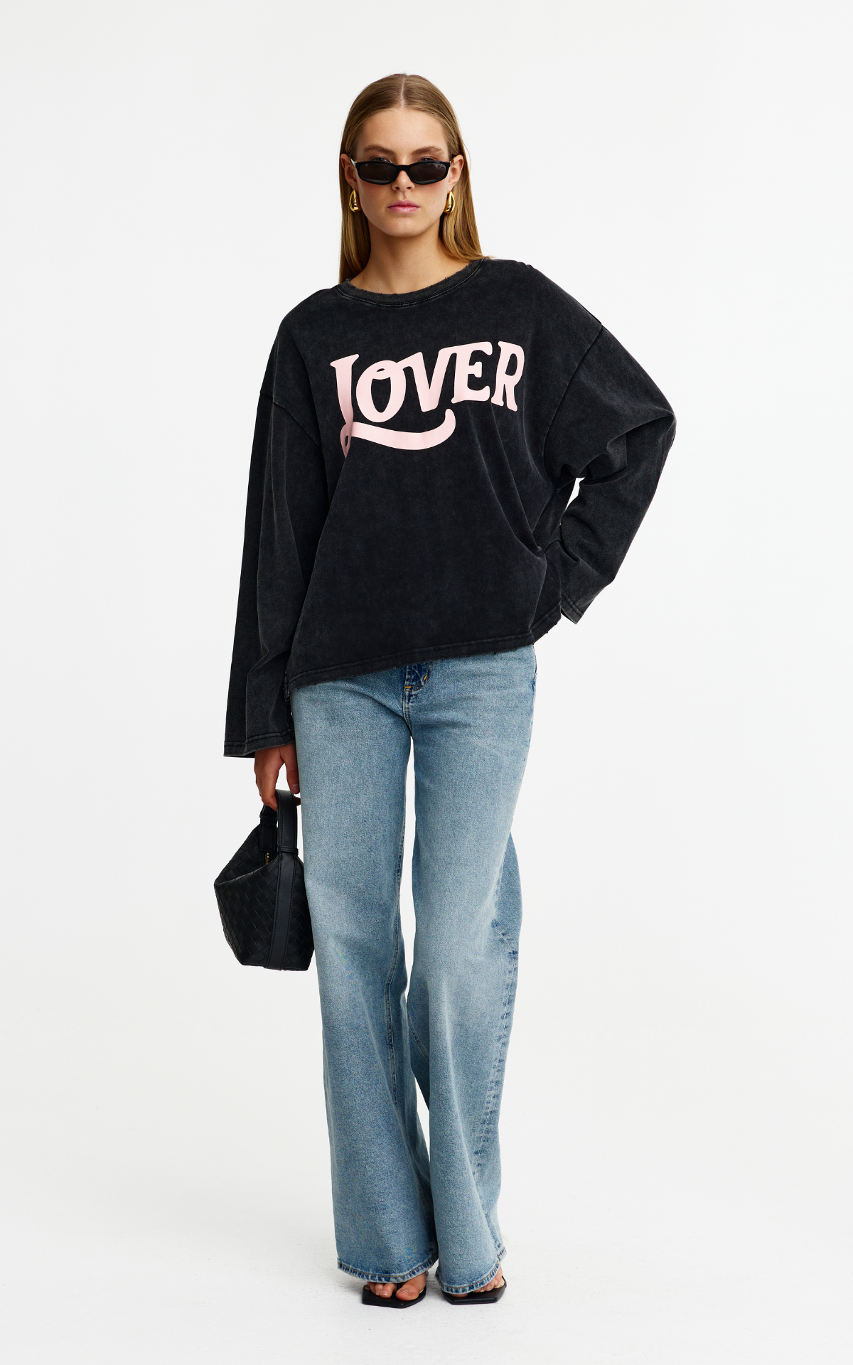 Lover Tee - Charcoal