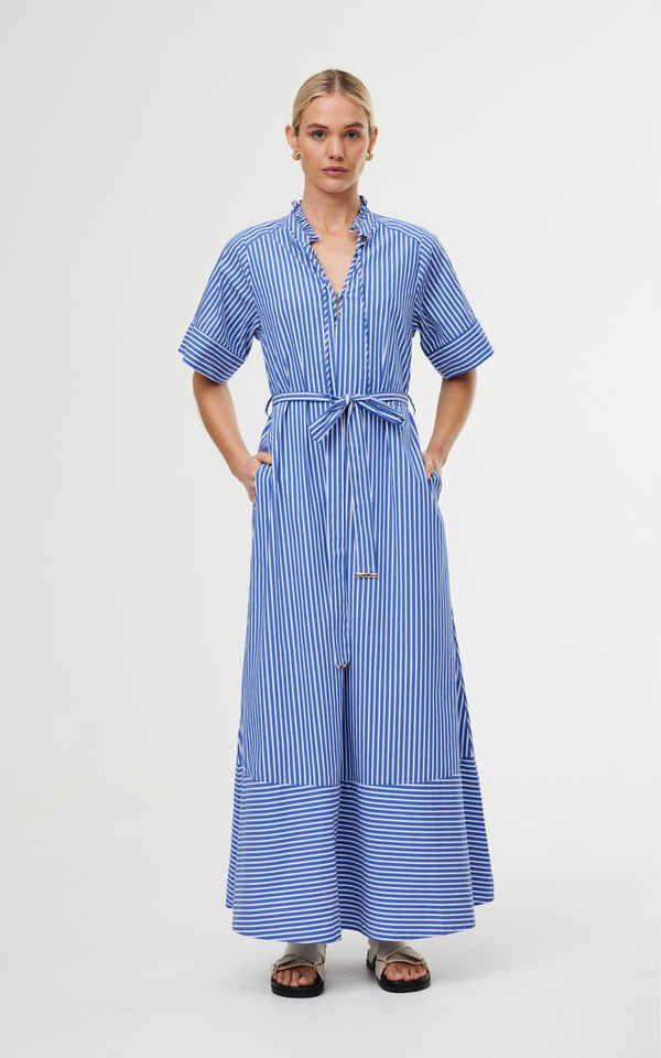 Dylan Dress - Riviera Stripe