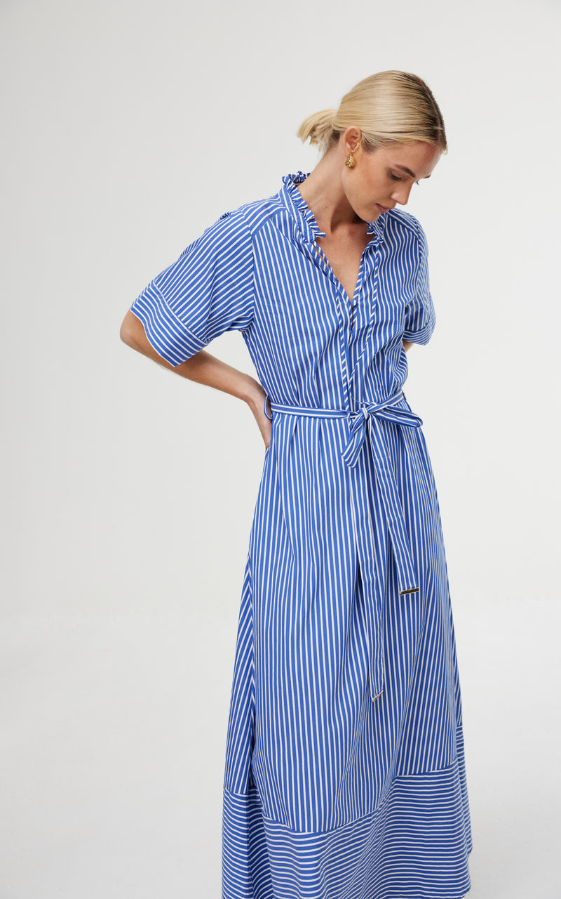 Dylan Dress - Riviera Stripe