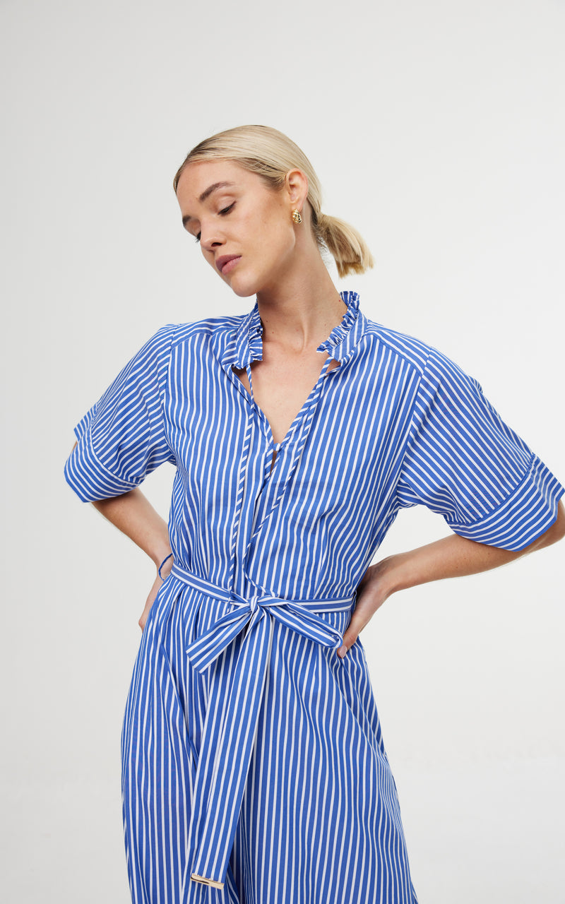 Dylan Dress - Riviera Stripe