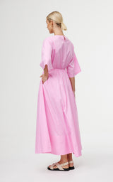 Ellis Dress - Flamingo