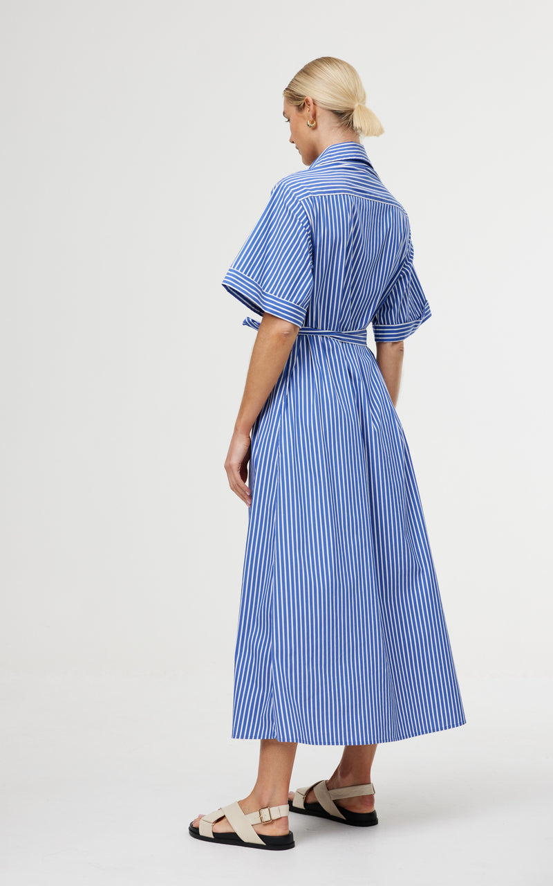 Emelia Dress - Riviera Stripe