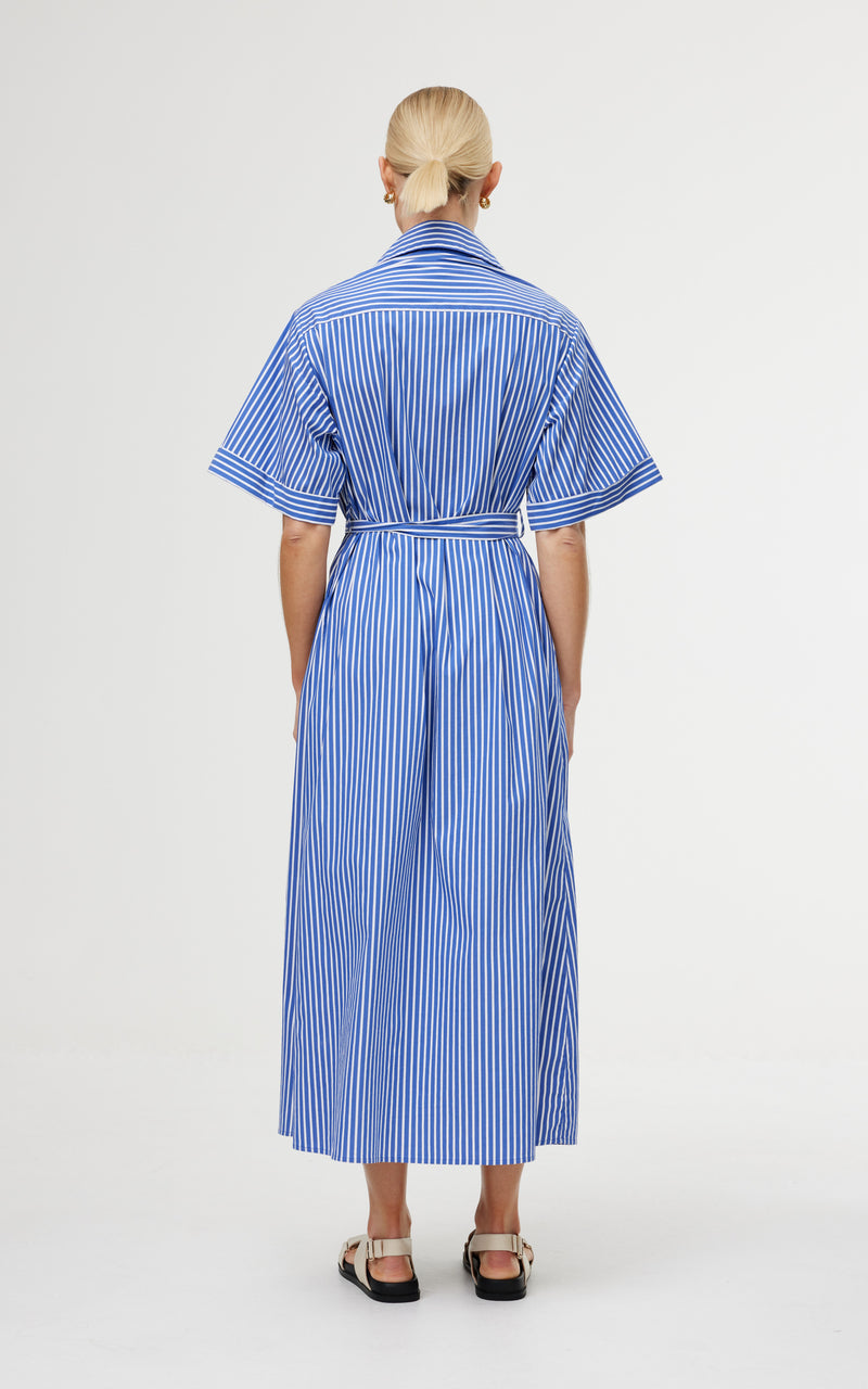 Emelia Dress - Riviera Stripe