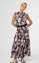 Goldie Skirt - Botany
