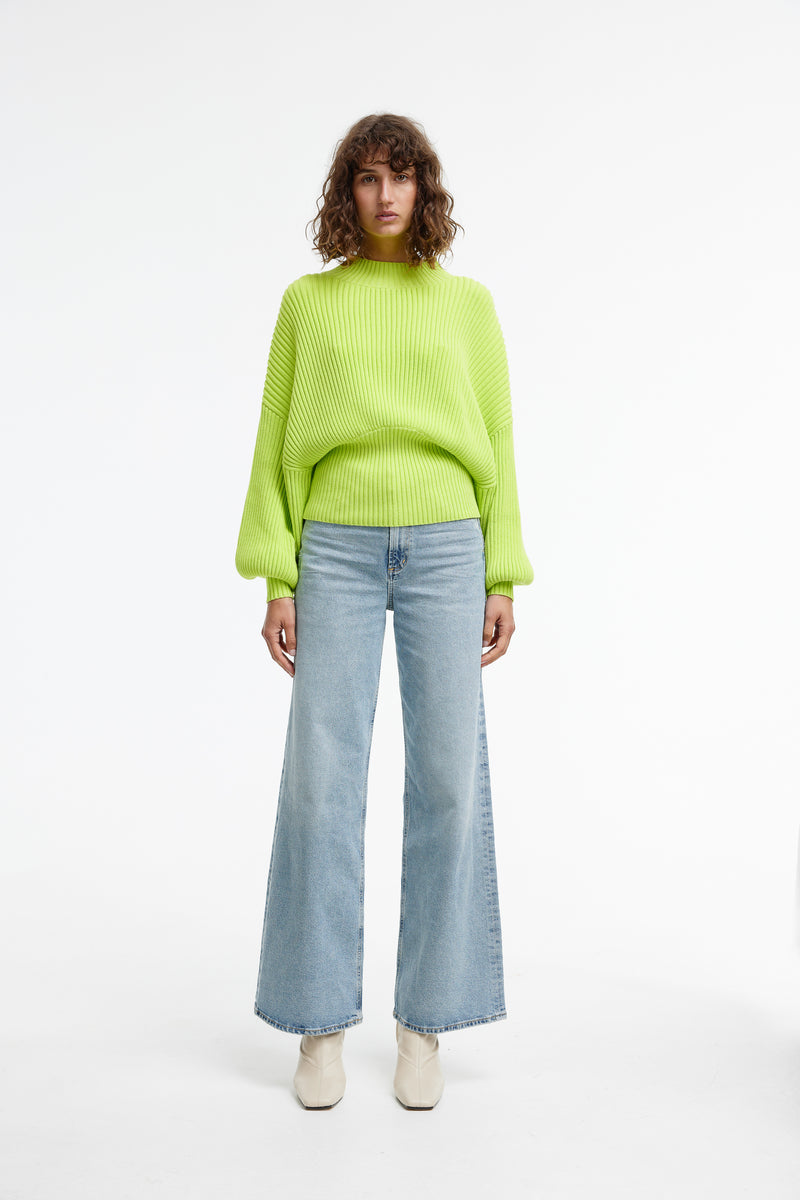 HARPER KNIT - LIME PUNCH