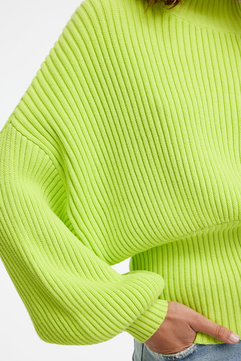 HARPER KNIT - LIME PUNCH