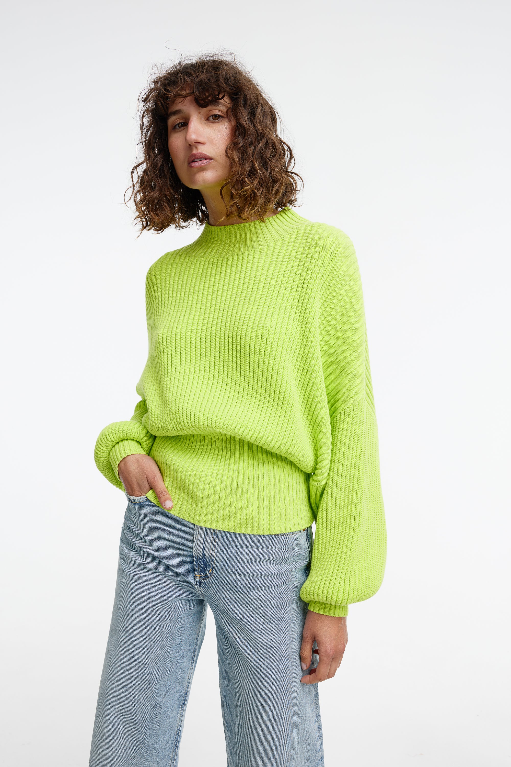 HARPER KNIT - LIME PUNCH
