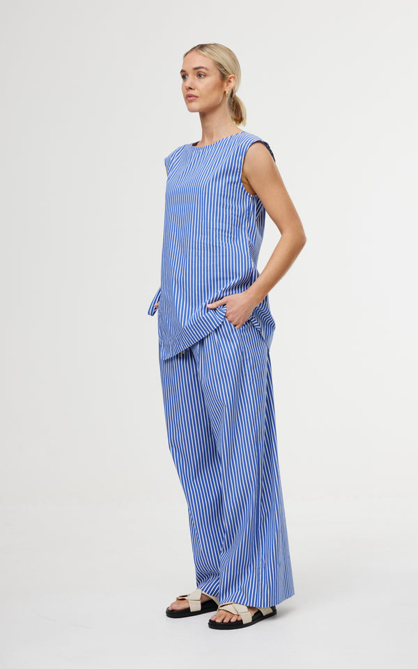 Hampton Pant - Riviera Stripe