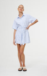 Immy Dress - Cerulean Fray