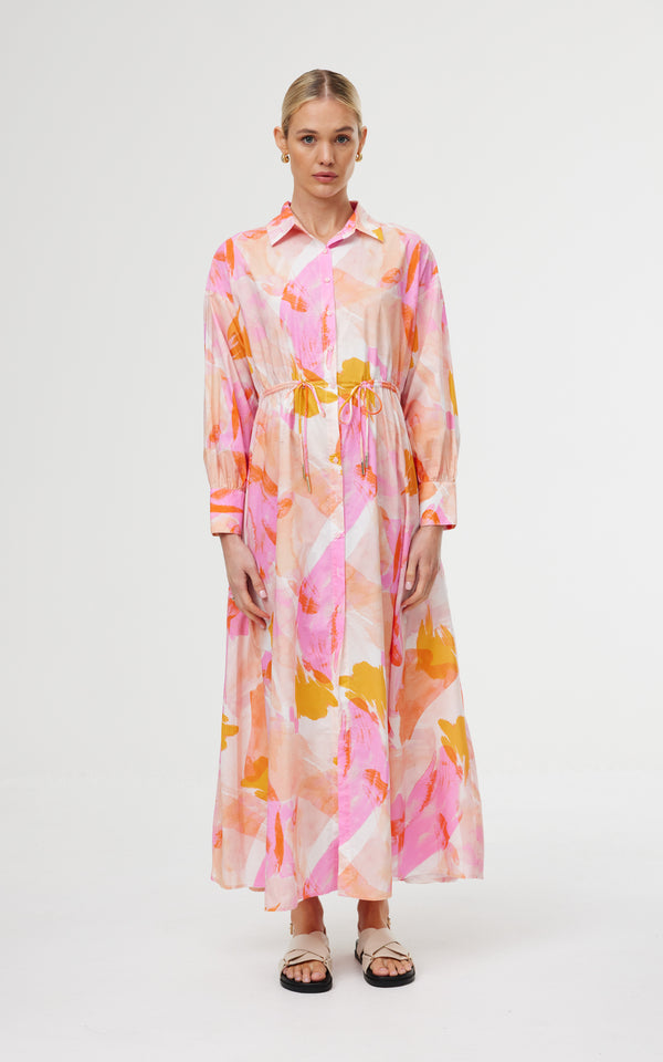 Isla Shirt Dress - Confetti