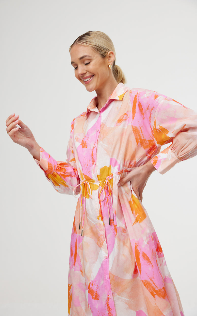 Isla Shirt Dress - Confetti