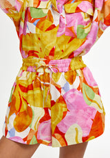 JUNIPER SHIRT - CAPRI ABSTRACT