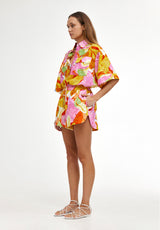 JUNIPER SHIRT - CAPRI ABSTRACT