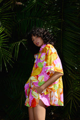 JUNIPER SHIRT - CAPRI ABSTRACT
