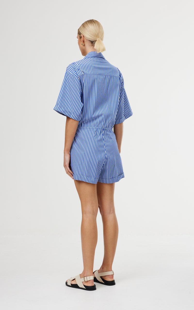 Lucia Playsuit - Riviera Stripe