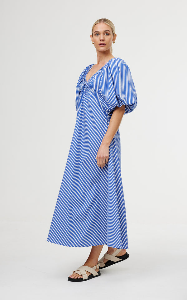 Mimi Dress - Riviera Stripe