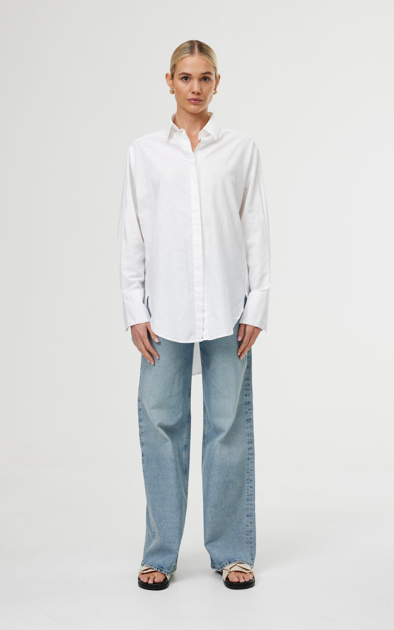 Sadie Shirt - Ivory