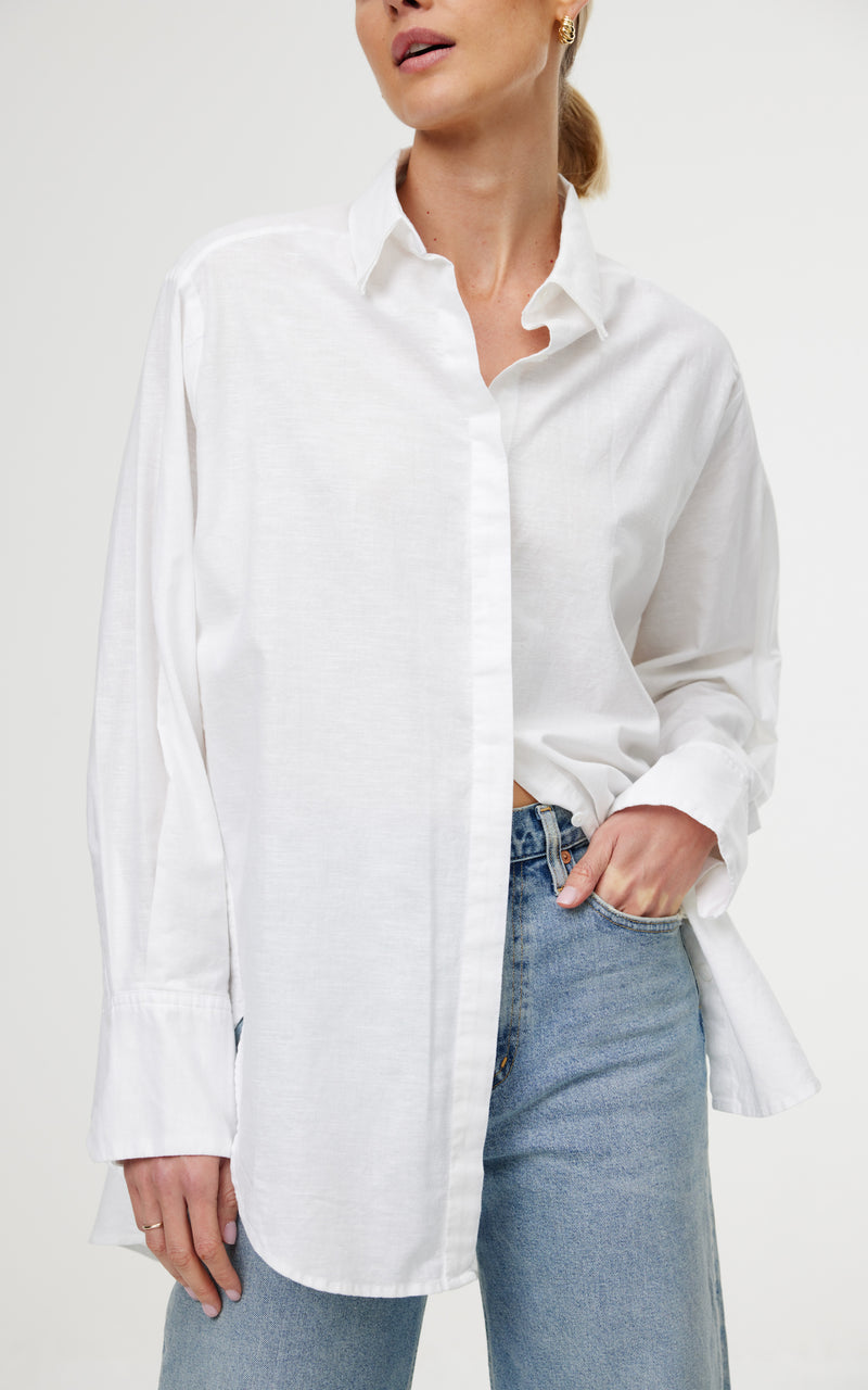 Sadie Shirt - Ivory