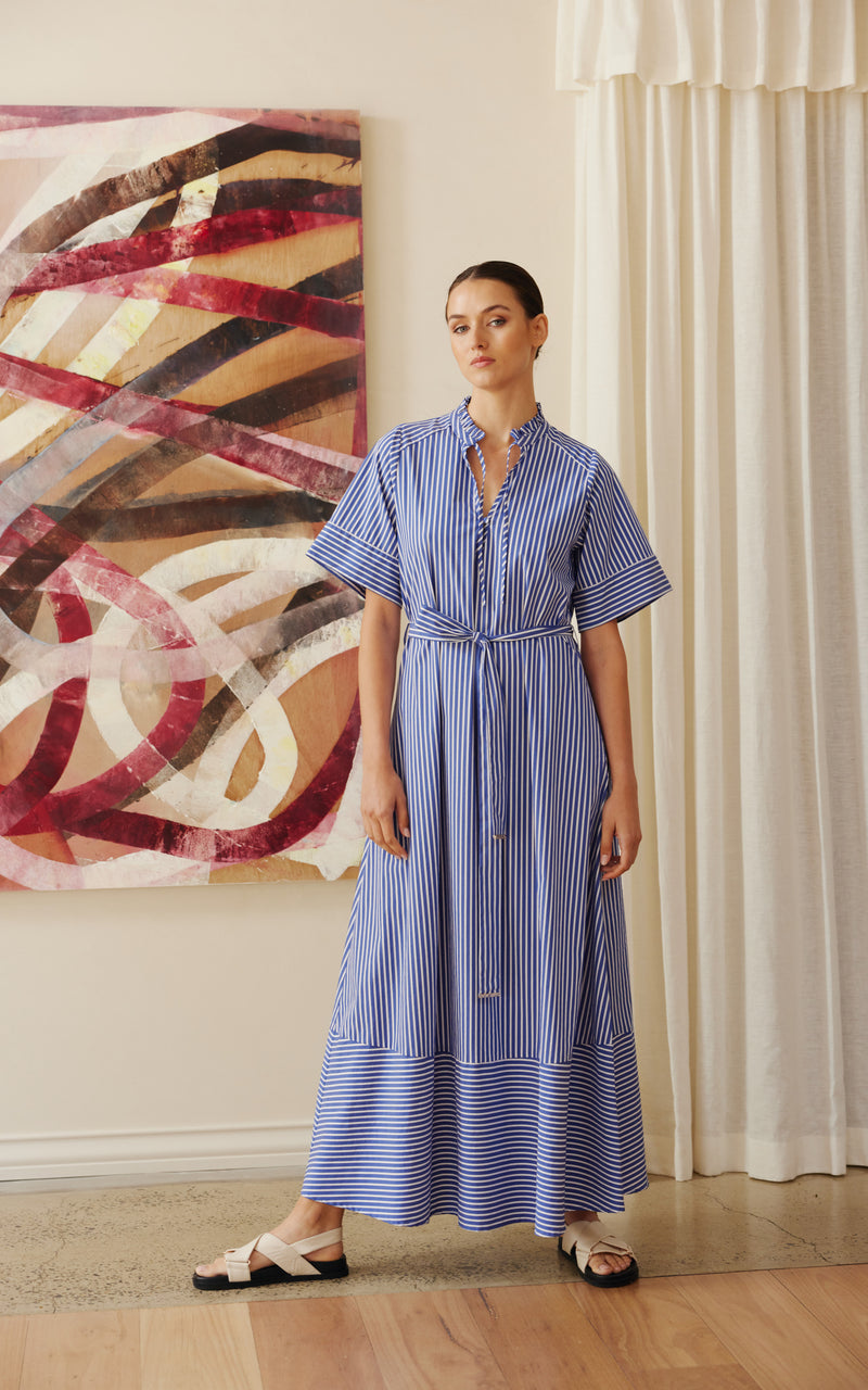 Dylan Dress - Riviera Stripe