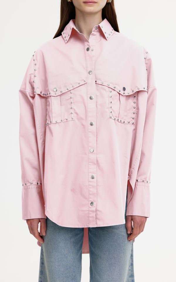 ASHLEY SHIRT - BLUSH