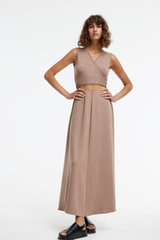 ELIZA DRESS - PORCINI