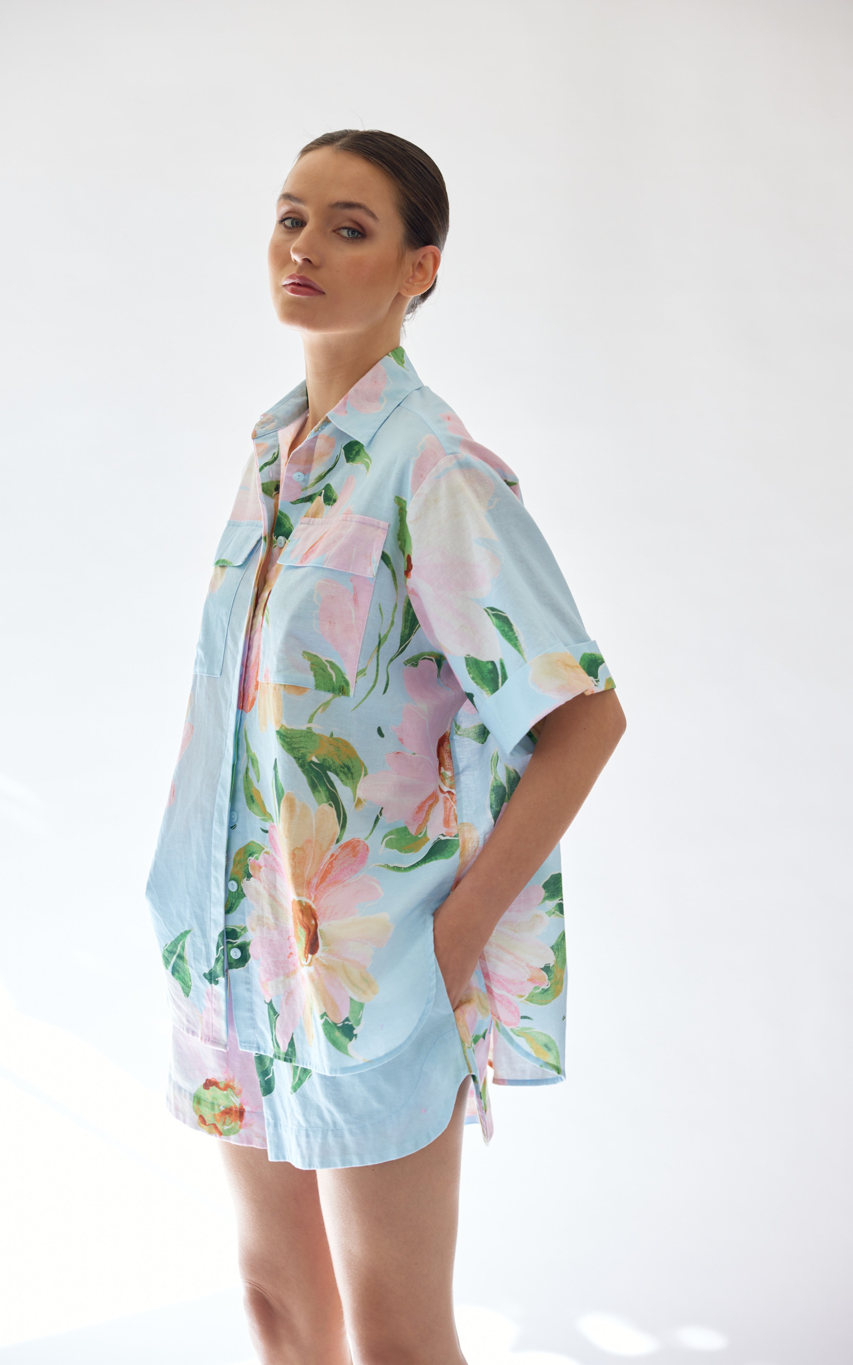 Juniper Shirt - Summer Daisy